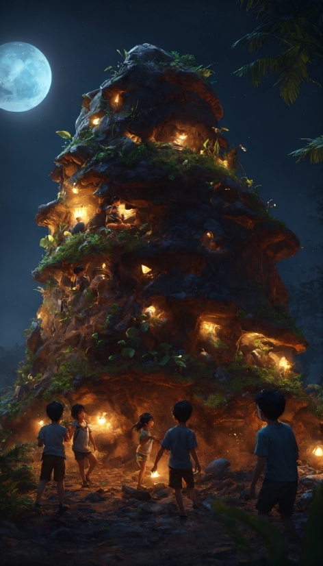 Short Video Clips Free Download, Christmas Tree, Sky, Photograph, World, Light