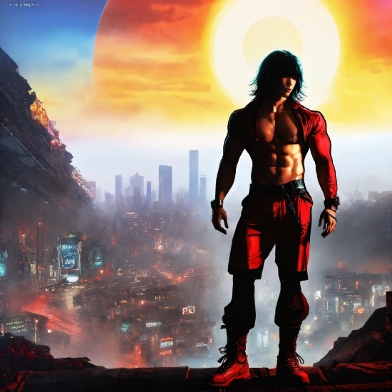 Sky, Cg Artwork, Fictional Character, Event, Action Film, Action-adventure Game