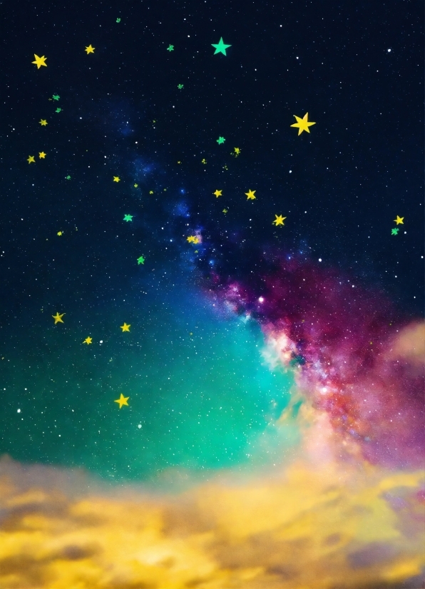 Sky, Nebula, Natural Landscape, Star, Galaxy, Astronomical Object