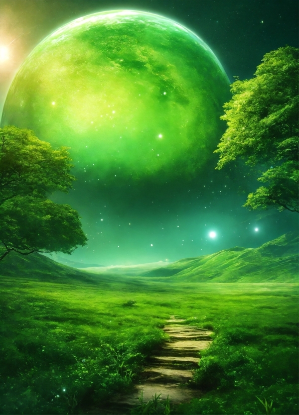 Sky, Plant, Atmosphere, Daytime, Green, World