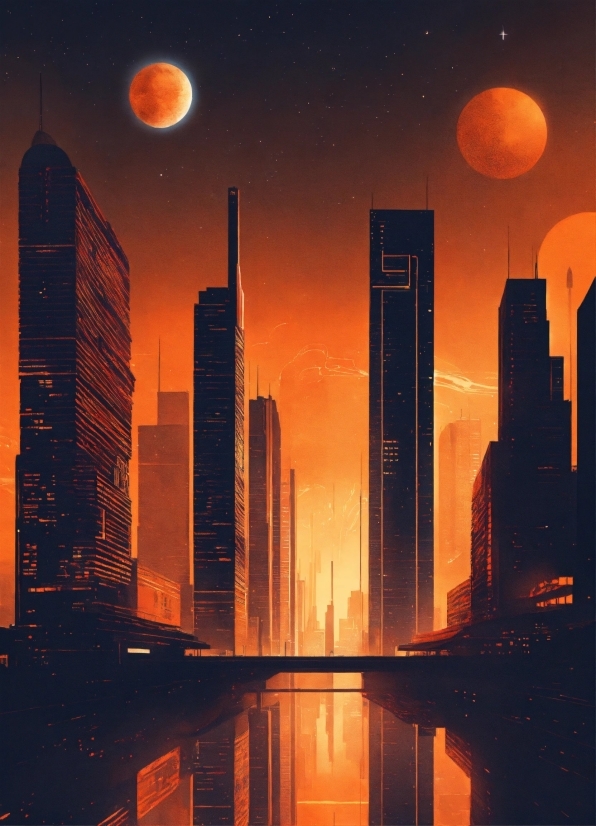 Skyscraper, Sky, Building, Atmosphere, Daytime, Afterglow