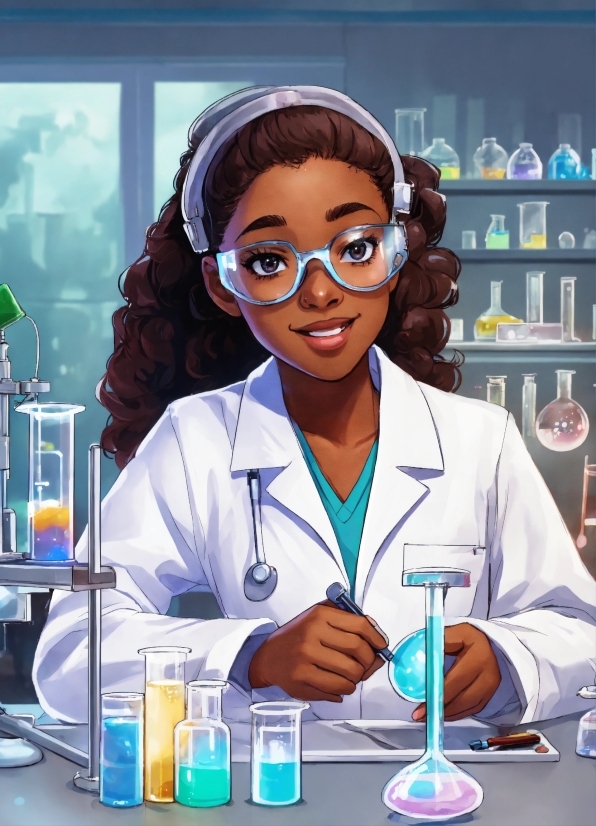 Smile, Scientist, Chemistry, Laboratory, Research, Chemist