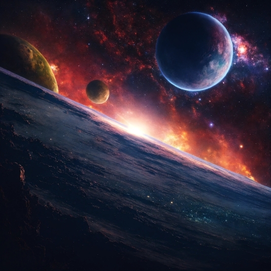 Stable Diffusion Model, Atmosphere, Nature, Astronomical Object, World, Atmospheric Phenomenon