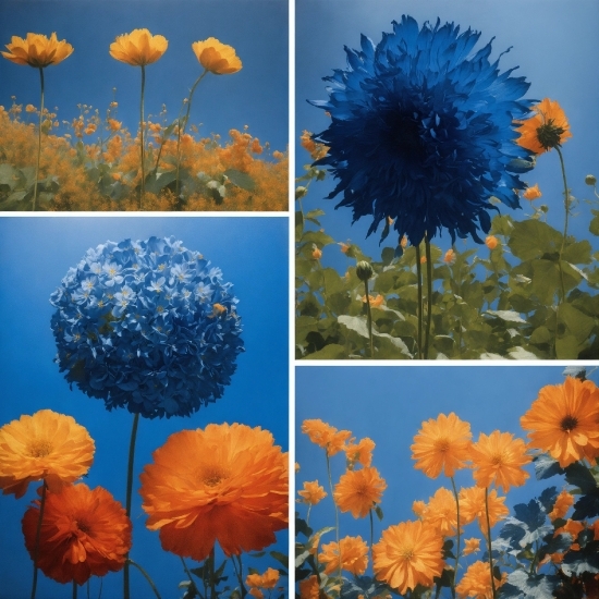 Stable Diffusion Nightcafe, Flower, Plant, Daytime, Sky, Ecoregion