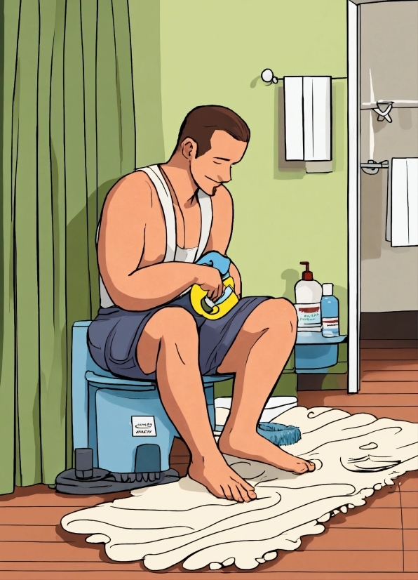 Stable Diffusion Upload Image, Joint, Shoulder, Leg, Cartoon, Human Body