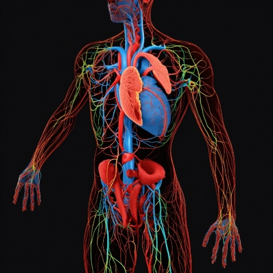 Stable Diffusion Upscale, Joint, Arm, Leg, Light, Human Body