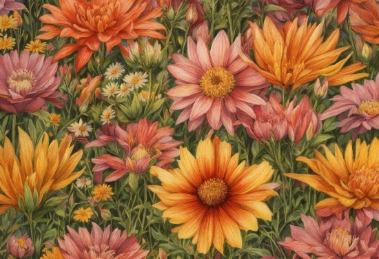 Stock Videos For Website Background, Flower, Plant, Botany, Petal, Orange