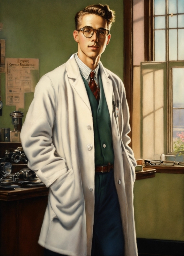 Synthesia Ai Avatar, Suit Trousers, Dress Shirt, Eyewear, Vision Care, Window