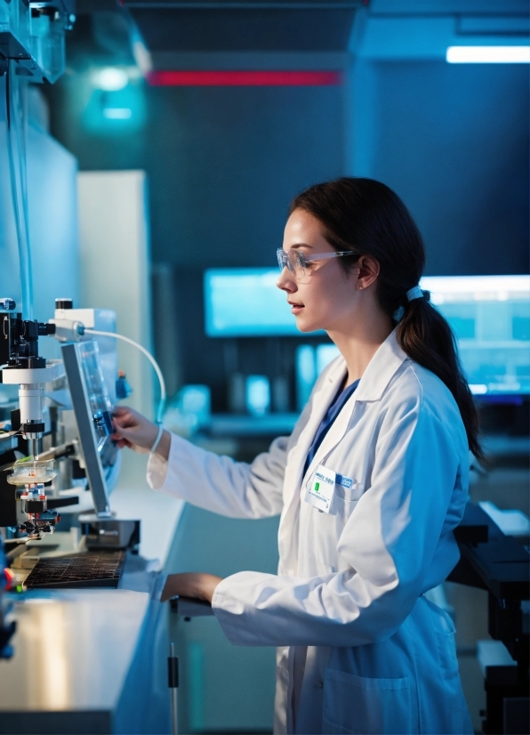 Synthesia Free Ai Video, Scientist, Researcher, White Coat, Research, Laboratory