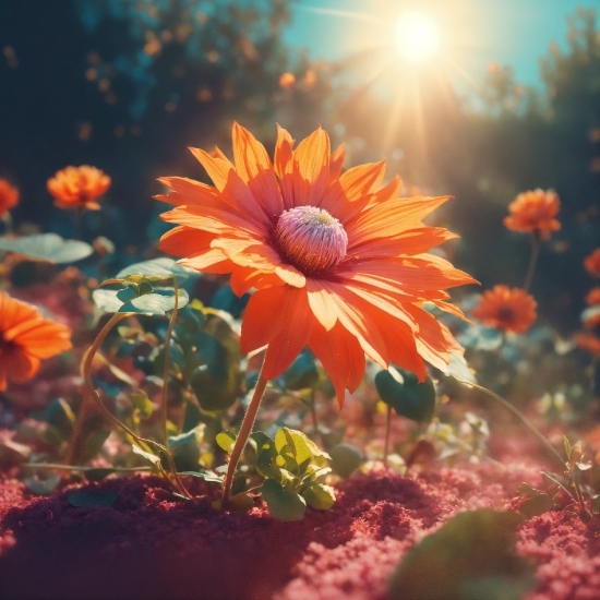 Tencent Ai Music, Flower, Plant, Sky, Light, Petal