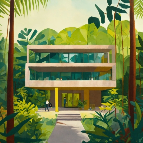 Tesla Autopilot Andrej Karpathy, Property, Plant, Building, Green, Nature