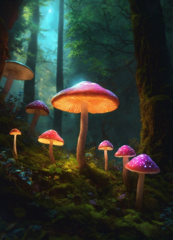 Text Analysis Ai, Plant, Mushroom, Leaf, Natural Landscape, Natural Environment