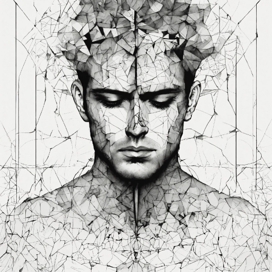 Text To Image Generation Online, Forehead, Head, Chin, Eyebrow, Eye