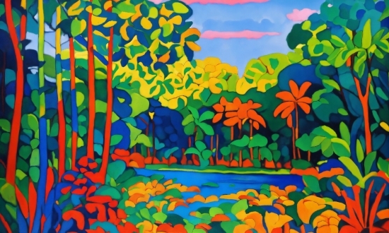 Top Ai Applications, Art Paint, Paint, Natural Landscape, Botany, Art