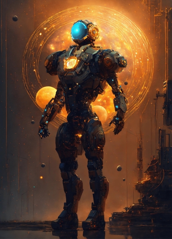 Toy, Cg Artwork, Machine, Space, Fictional Character, Action Film