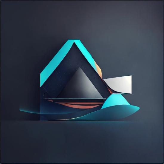 Triangle, Art, Font, Rectangle, Tints And Shades, Electric Blue