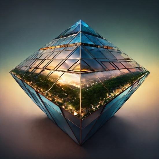 Triangle, Pyramid, Rectangle, Tree, Building, Wood
