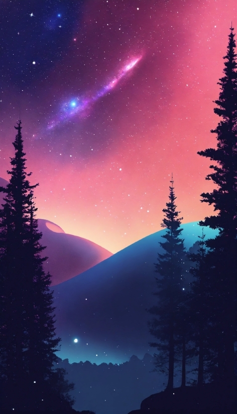 Unblur Photo Ai, Sky, Atmosphere, Plant, Mountain, Natural Landscape