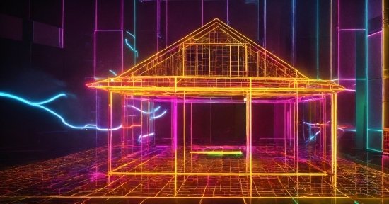 Upscale Image Free, Light, Purple, Electricity, Entertainment, Building