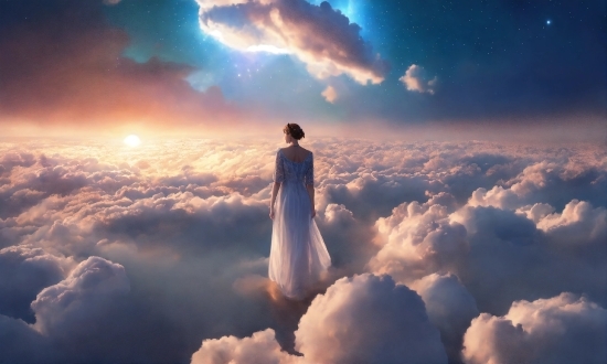 Upscale Stable Diffusion, Cloud, Sky, Atmosphere, Daytime, World
