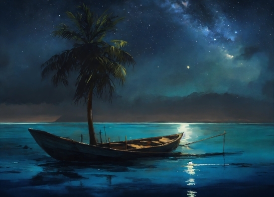 Water, Boat, Atmosphere, Sky, Nature, Tree