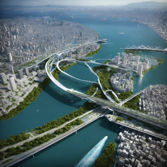 Water, Water Resources, Plant, Infrastructure, Urban Design, Sky