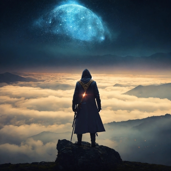 Wiz Ai, Cloud, Sky, Atmosphere, World, Light
