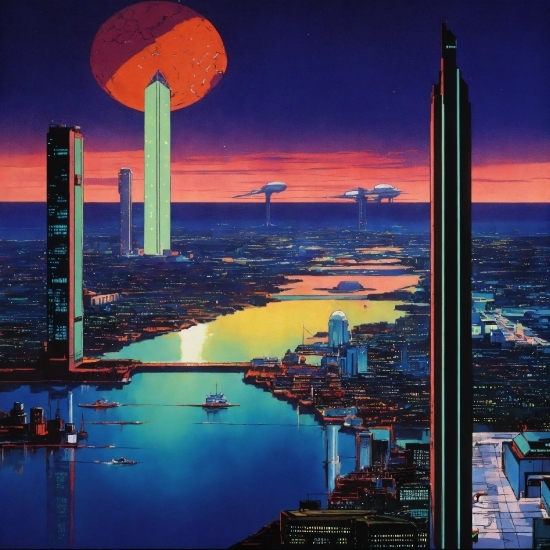 World Biggest Ai Company, Water, Sky, Cloud, Skyscraper, Atmosphere