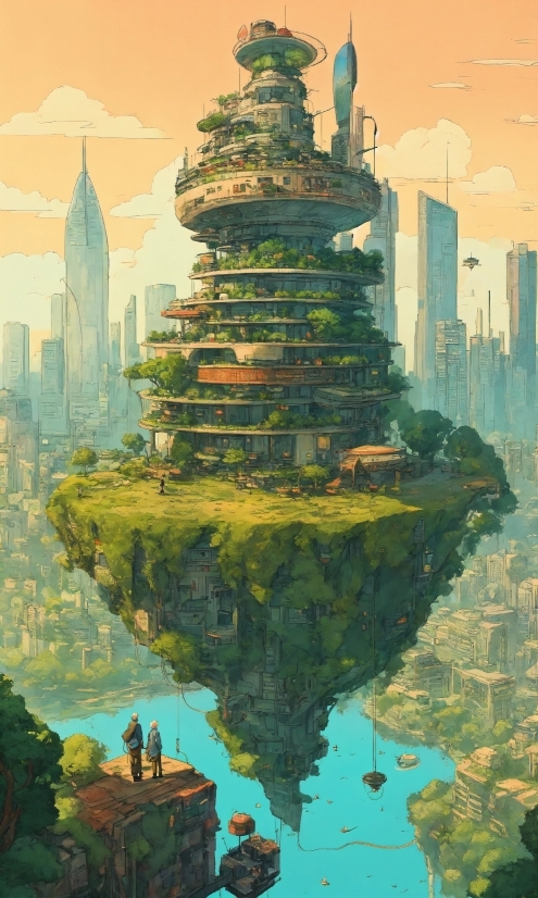 World, Nature, Tower, Building, Biome, Art