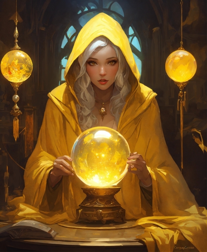 Amber, Lighting, Temple, Yellow, Event, Pray