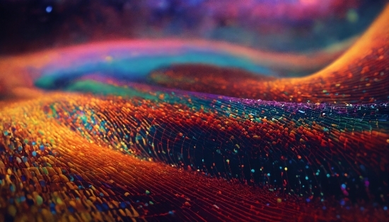 Ambient Video Loop, Water, Colorfulness, Liquid, Purple, Orange