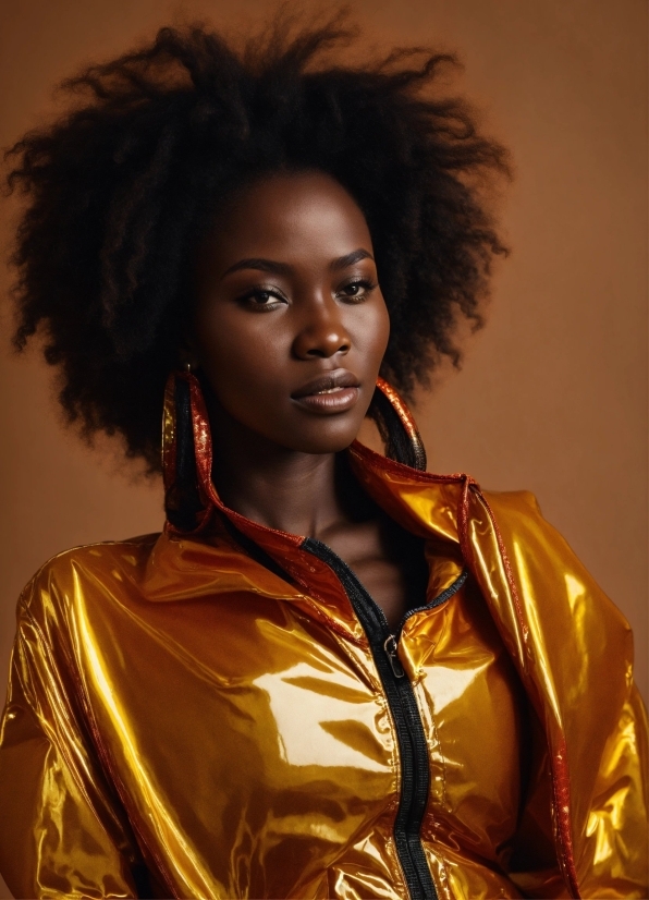 Art Stock Video, Sleeve, Orange, Black Hair, Fashion Design, Flash Photography