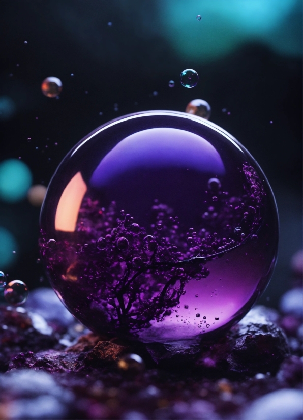 Atmosphere, Liquid, Purple, Water, Organism, Violet