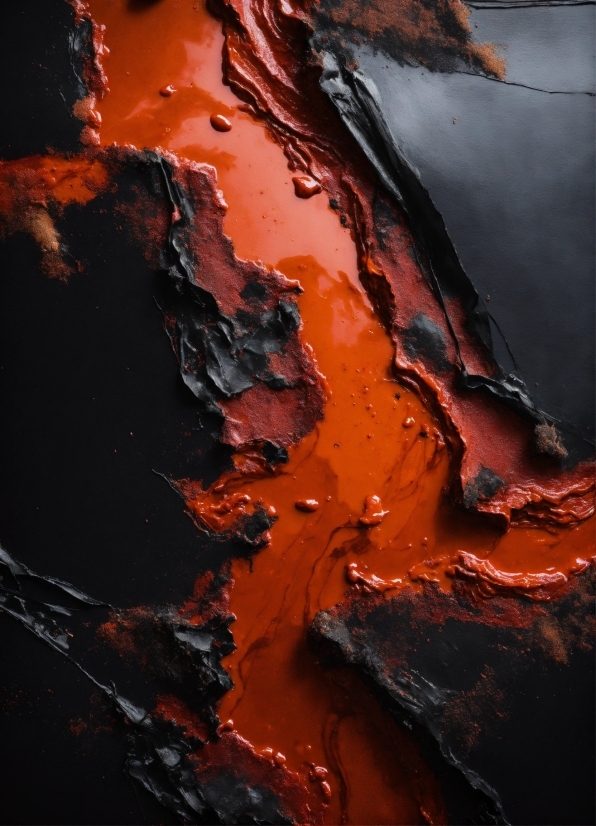 Atmosphere, Orange, Wood, Paint, Formation, Tints And Shades