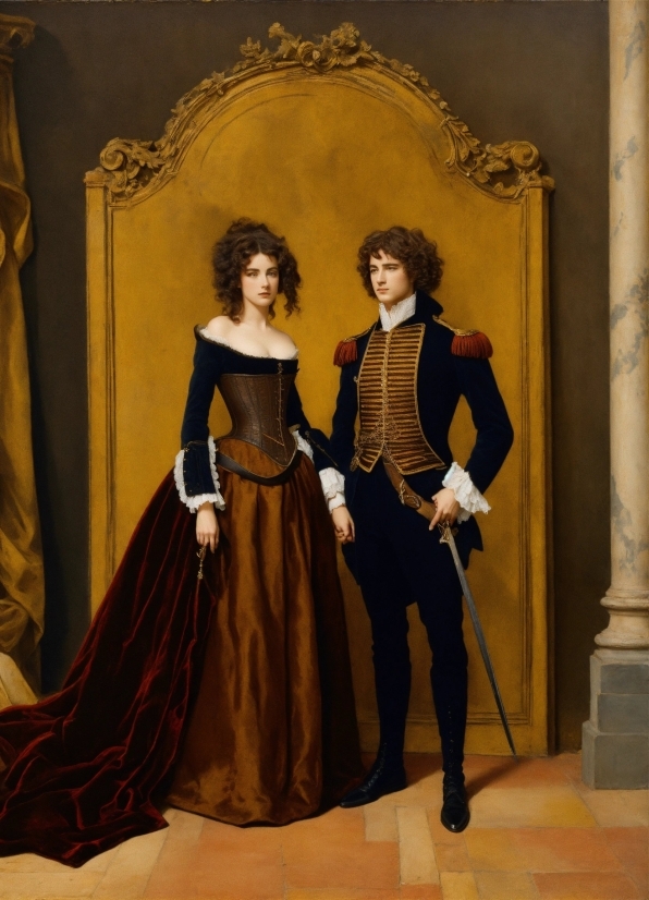 Beauty Stock Video, Painting, Art, Victorian Fashion, Gown, Fashion Design