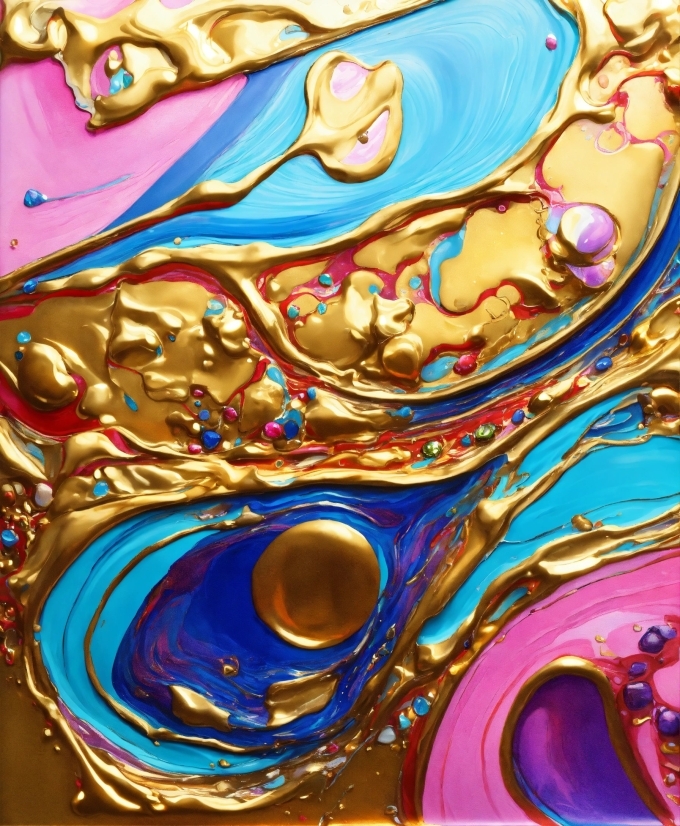 Best Montage Editing App, Liquid, Fluid, Art, Pattern, Electric Blue