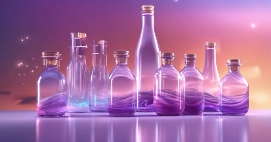 Bottle, Drinkware, Liquid, Fluid, Purple, Drink