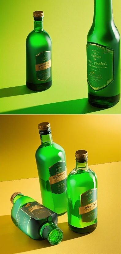 Bottle, Green, Liquid, Drinkware, Yellow, Fluid