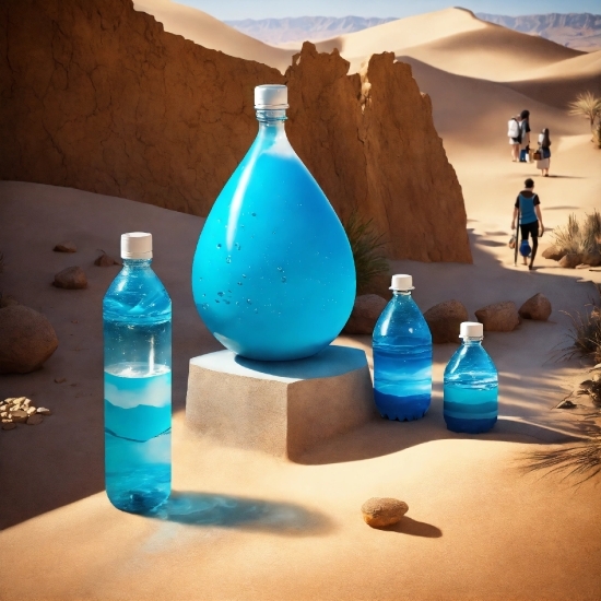Bottle, Liquid, Azure, Drinkware, Fluid, Water Bottle