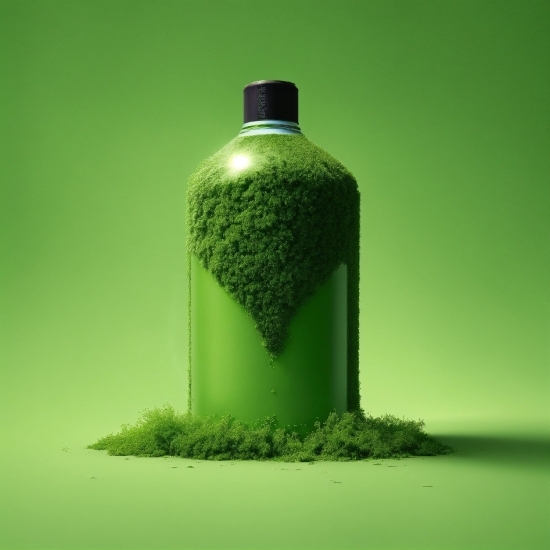 Bottle, Liquid, Green, Glass Bottle, Drink, Cylinder