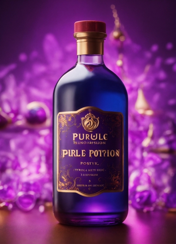 Bottle, Liquid, Purple, Wine, Glass Bottle, Fluid