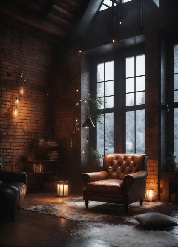 Brown, Furniture, Wood, Window, Couch, Interior Design
