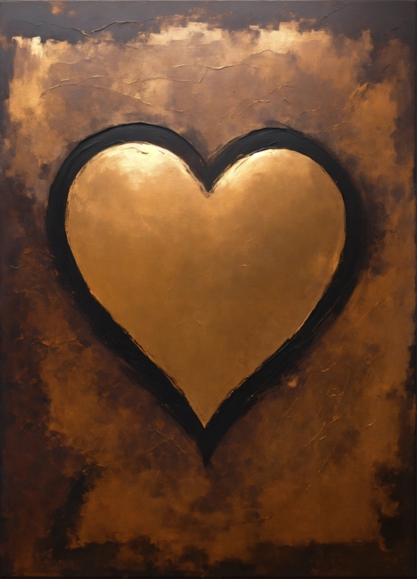 Brown, Human Body, Material Property, Tints And Shades, Symmetry, Heart