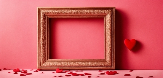 Brown, Picture Frame, Rectangle, Textile, Pink, Wood