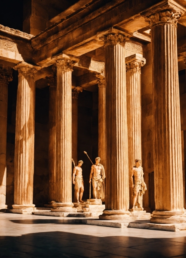 Building, Temple, Sculpture, Art, Column, Ancient Roman Architecture