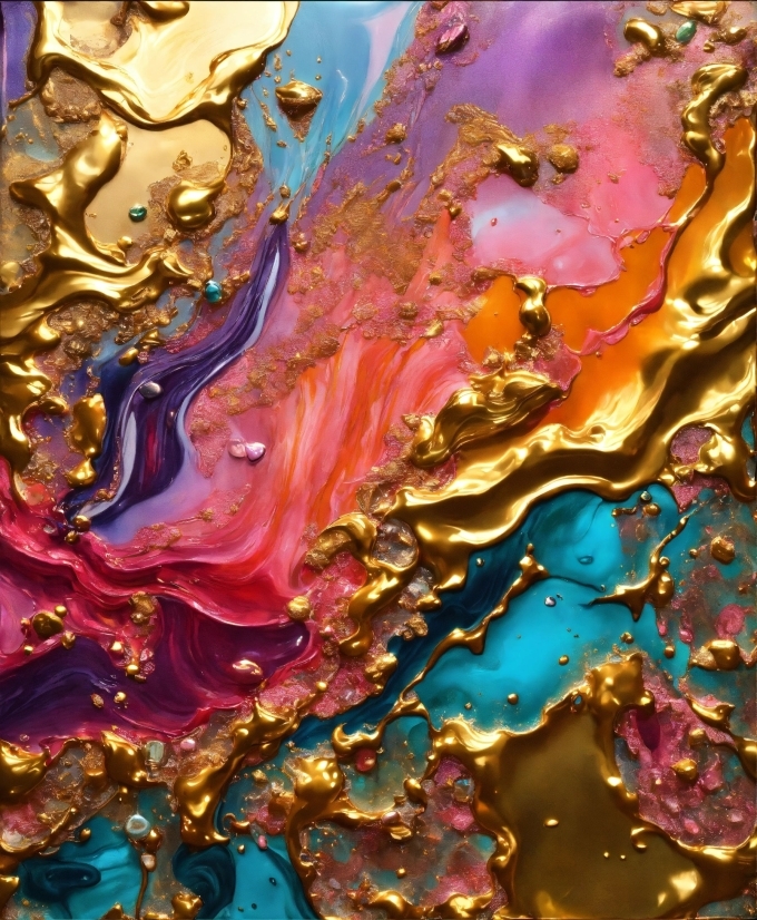 Capcut Video Editor For Laptop, Liquid, Purple, Fluid, Paint, Organism