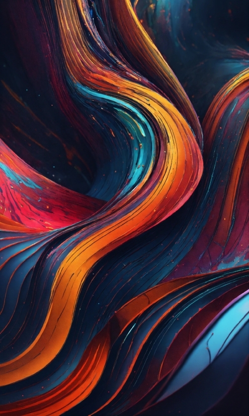 Carnival Stock Footage, Orange, Art Paint, Purple, Paint, Painting