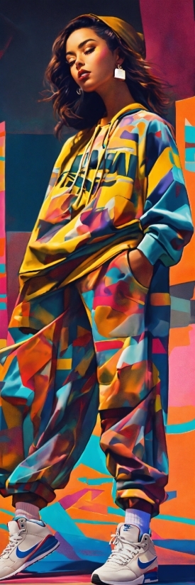 Clown Stock Footage, Outerwear, Textile, Sleeve, Collar, Fashion Design