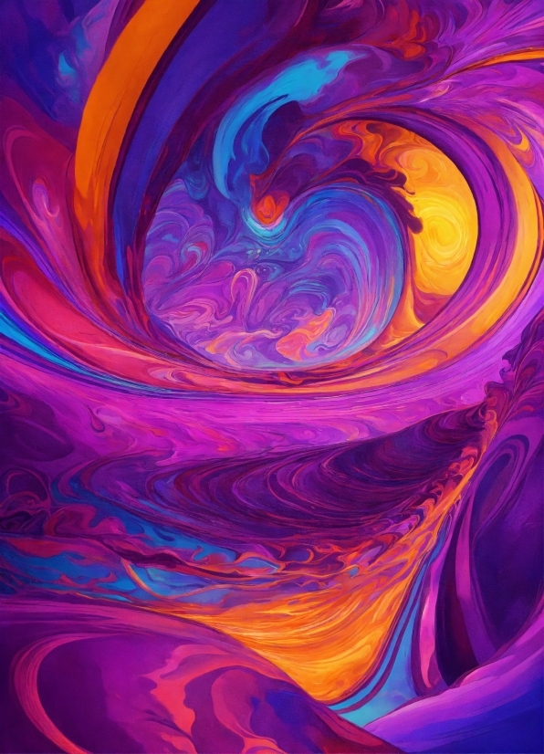 Colorfulness, Liquid, Purple, Art Paint, Fluid, Art
