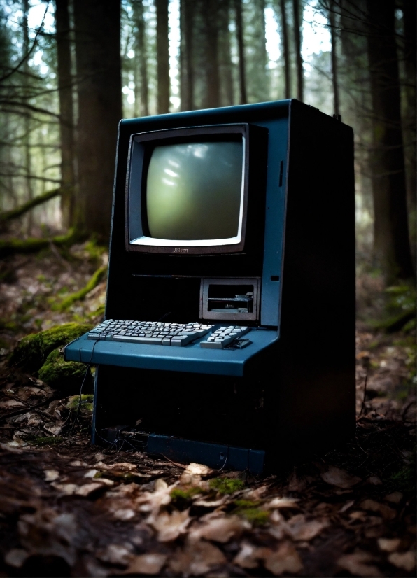 Computer, Personal Computer, Plant, Tree, Computer Monitor, Wood